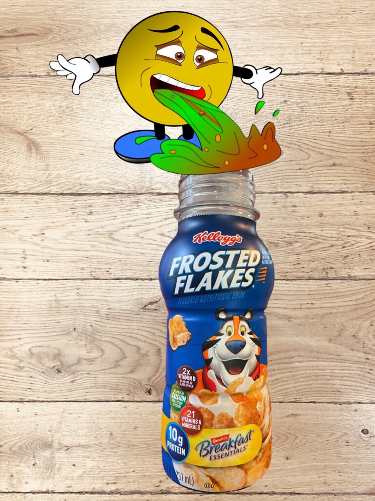 The Unpleasant Experience of Frosted Flakes Breakfast Essentials Drink