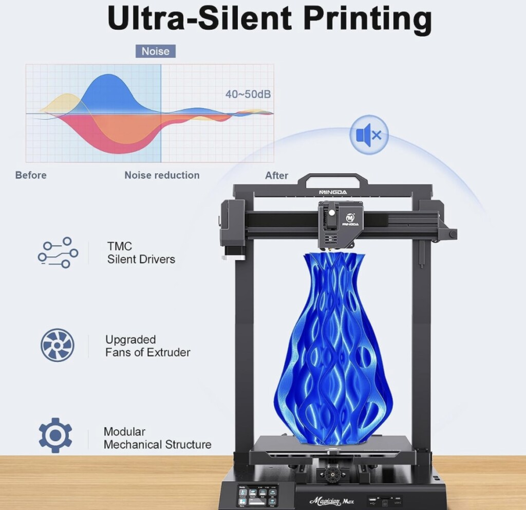 Mingda Magician MAX 3D Printer: A Comprehensive Review