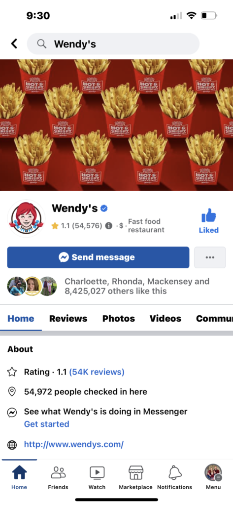 Wendy’s Facebook Page Got Hacked? Funny Stuff Going On!