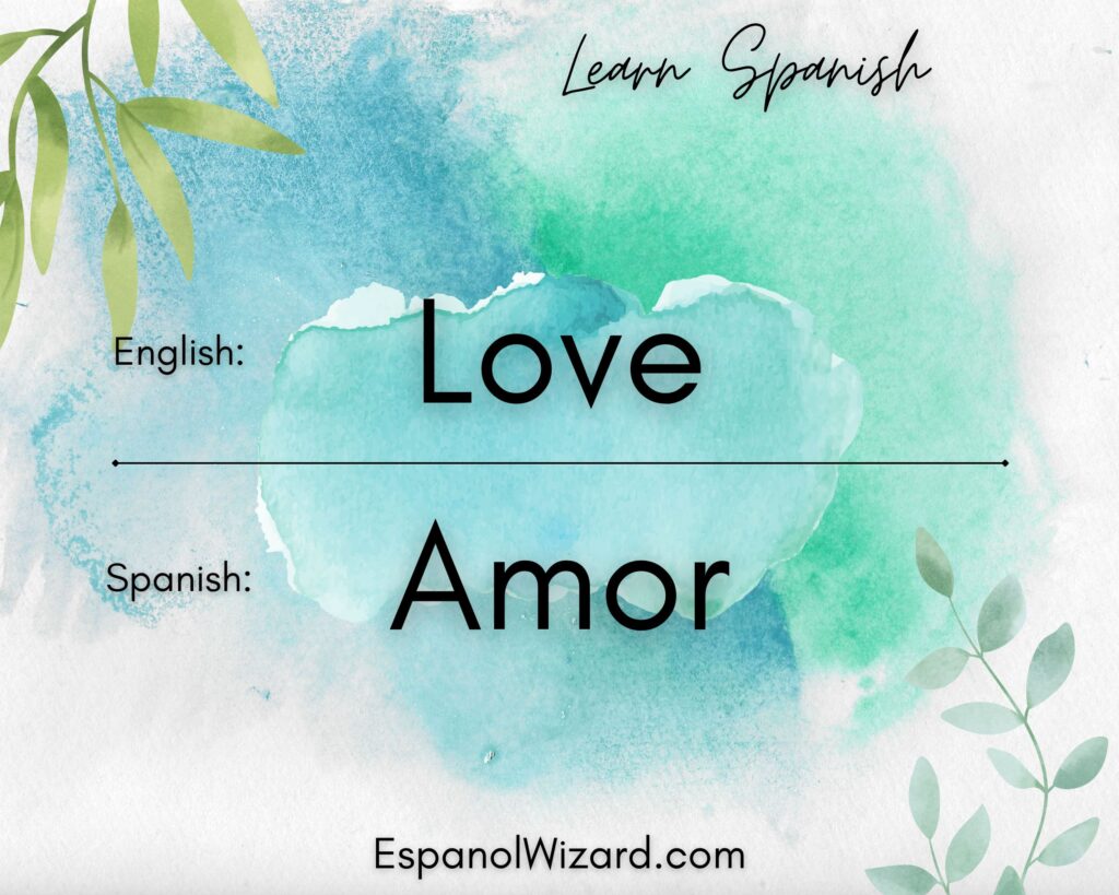 SAYING “LOVE” IN SPANISH & HOW TO PRONOUNCE IT
