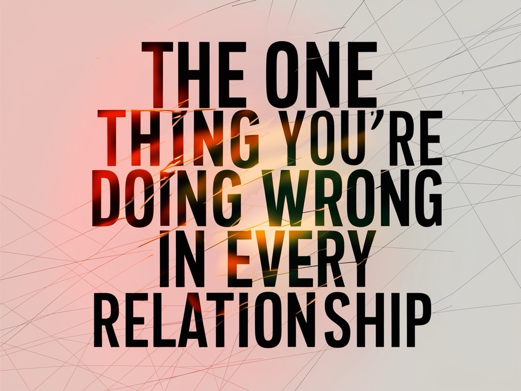 The One Thing You&#8217;re Doing Wrong in Every Relationship